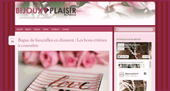 Desktop Screenshot of bijoux-plaisir.fr