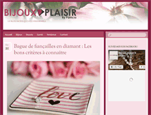Tablet Screenshot of bijoux-plaisir.fr